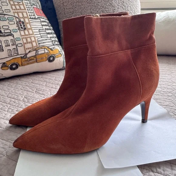 NEW‼️Aquataila Marabella Suede Bootie, Bronze Brown Sz. 7.5